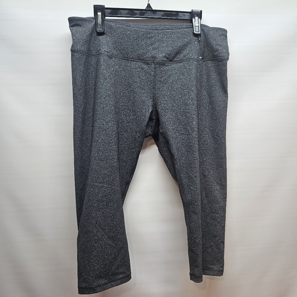 CALIA by Carrie Underwood Pants - CALIA by Carrie Underwood Essential Heather Gray Leggings Size XXL knee Length